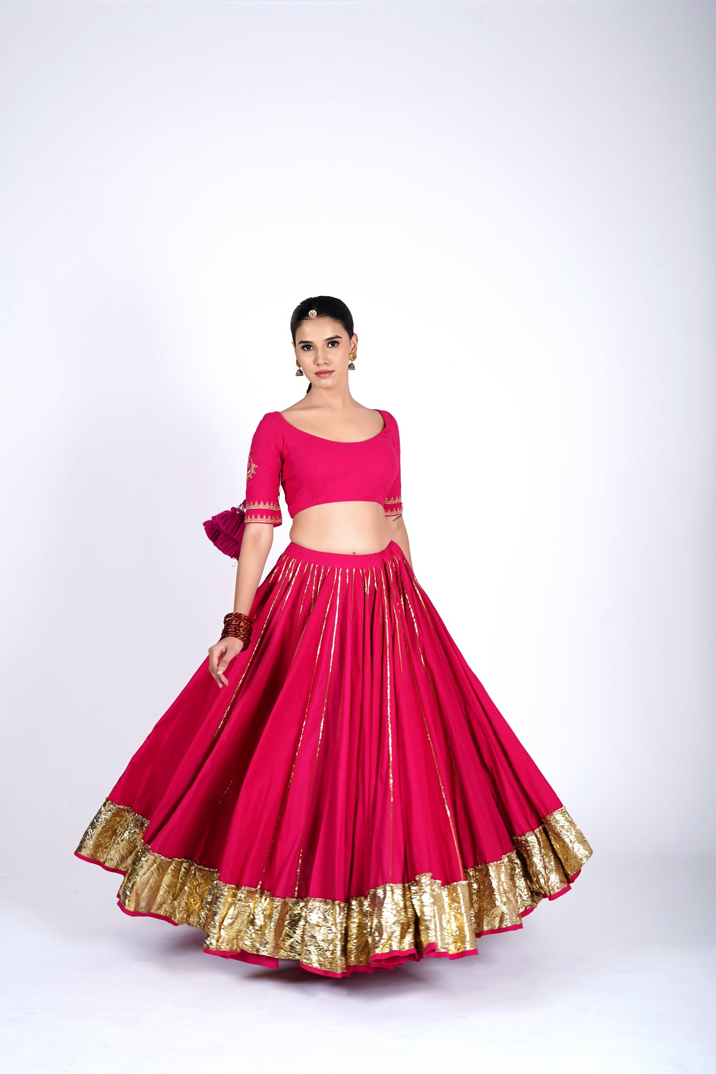 Phoolvati Rani Pink Saanjh Lehenga Set
