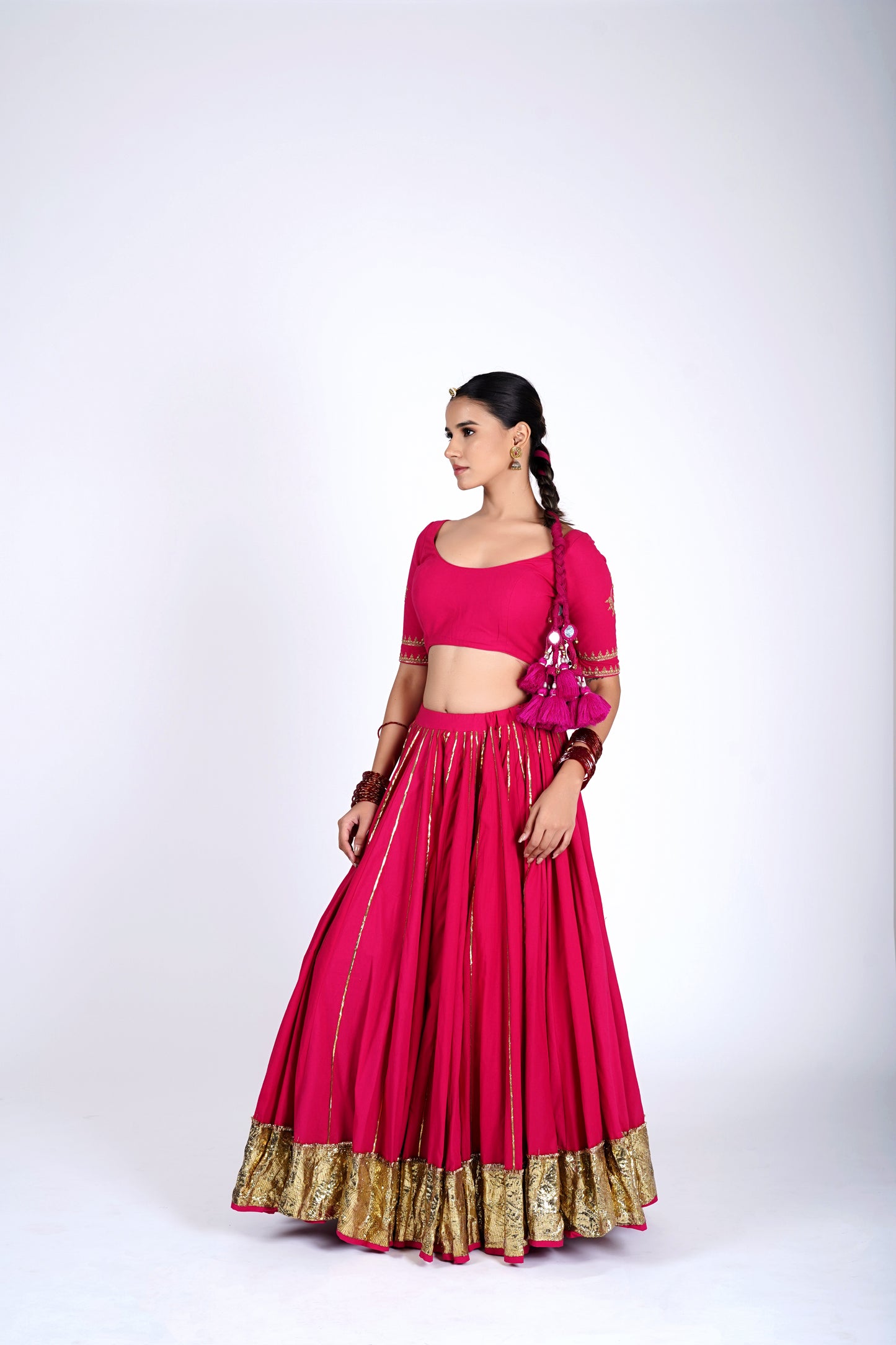 Phoolvati Rani Pink Saanjh Lehenga Set