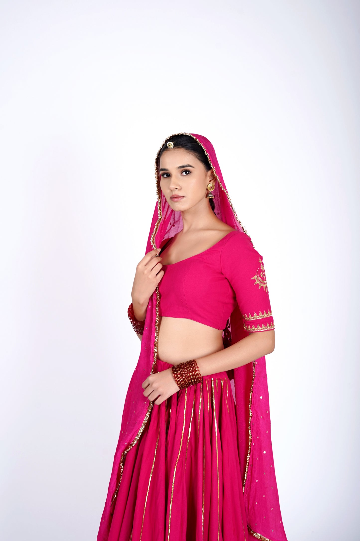 Phoolvati Rani Pink Saanjh Lehenga Set
