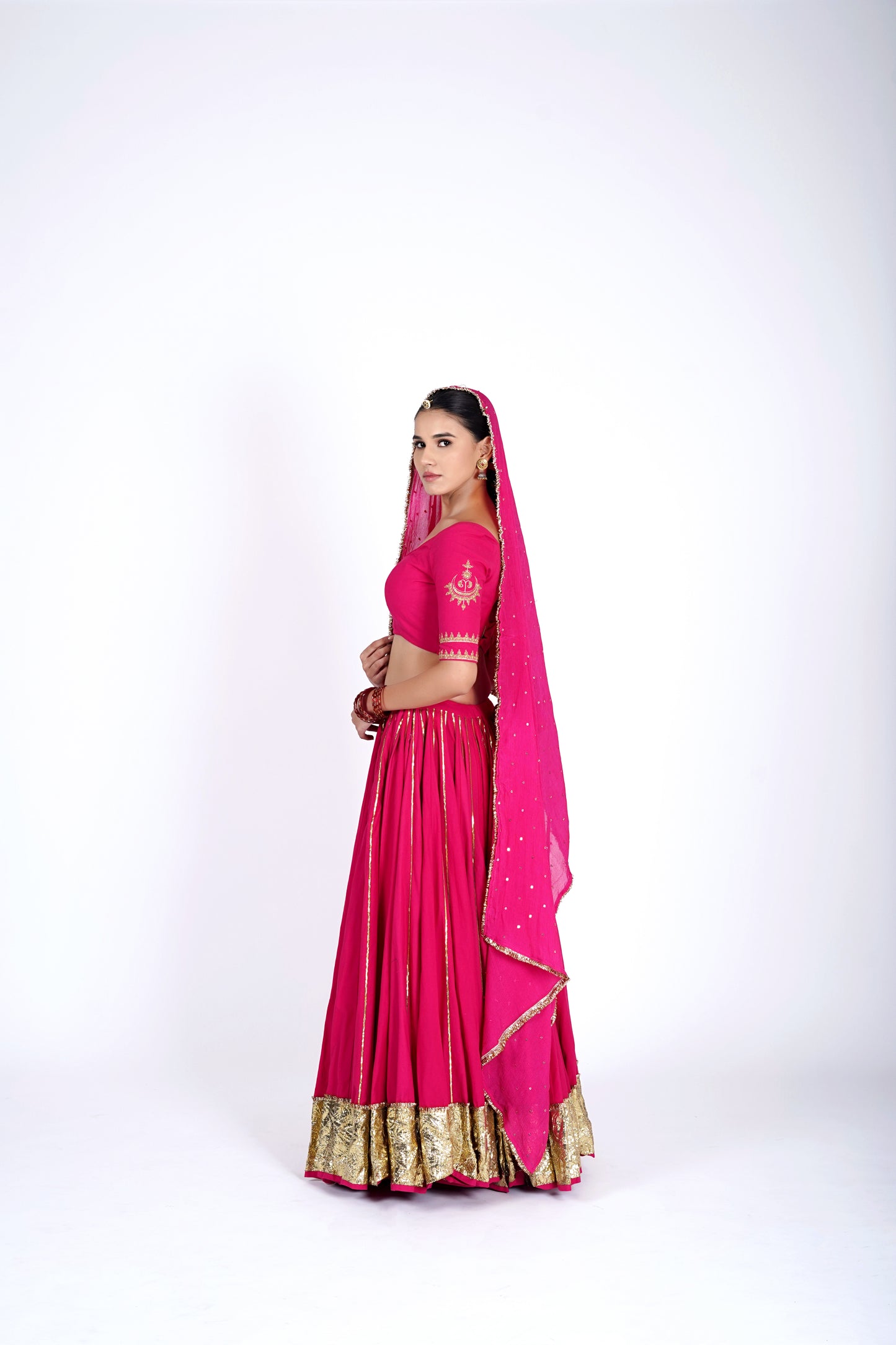Phoolvati Rani Pink Saanjh Lehenga Set