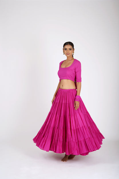 Varnika Rani Pink Saanjh Lehenga Set