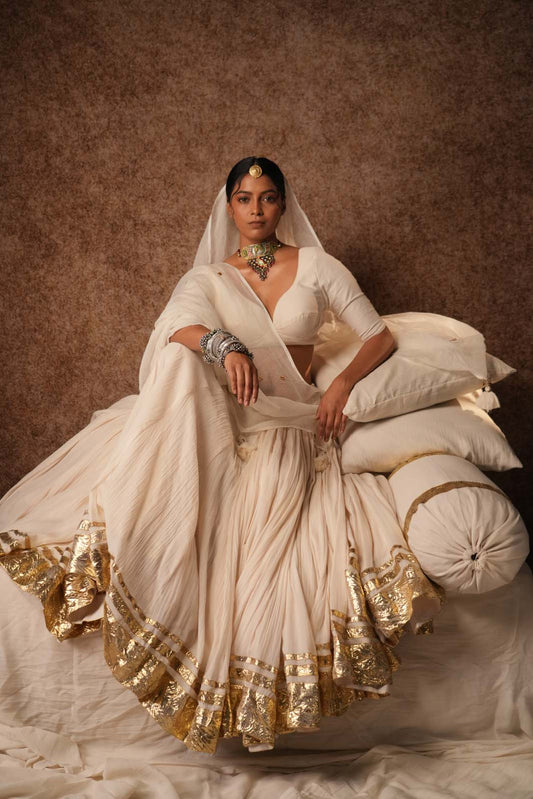 Moss Cotton Lampa Set - Gulabi Bhagwan