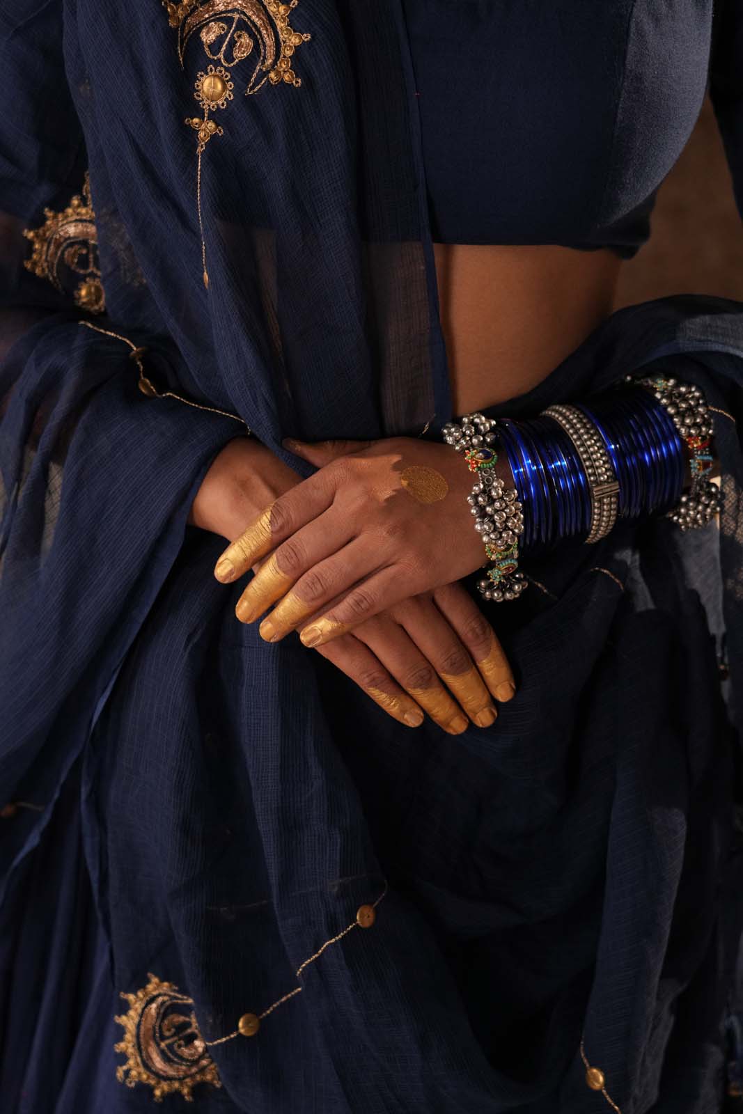 Mehfil Noir Lehenga Set