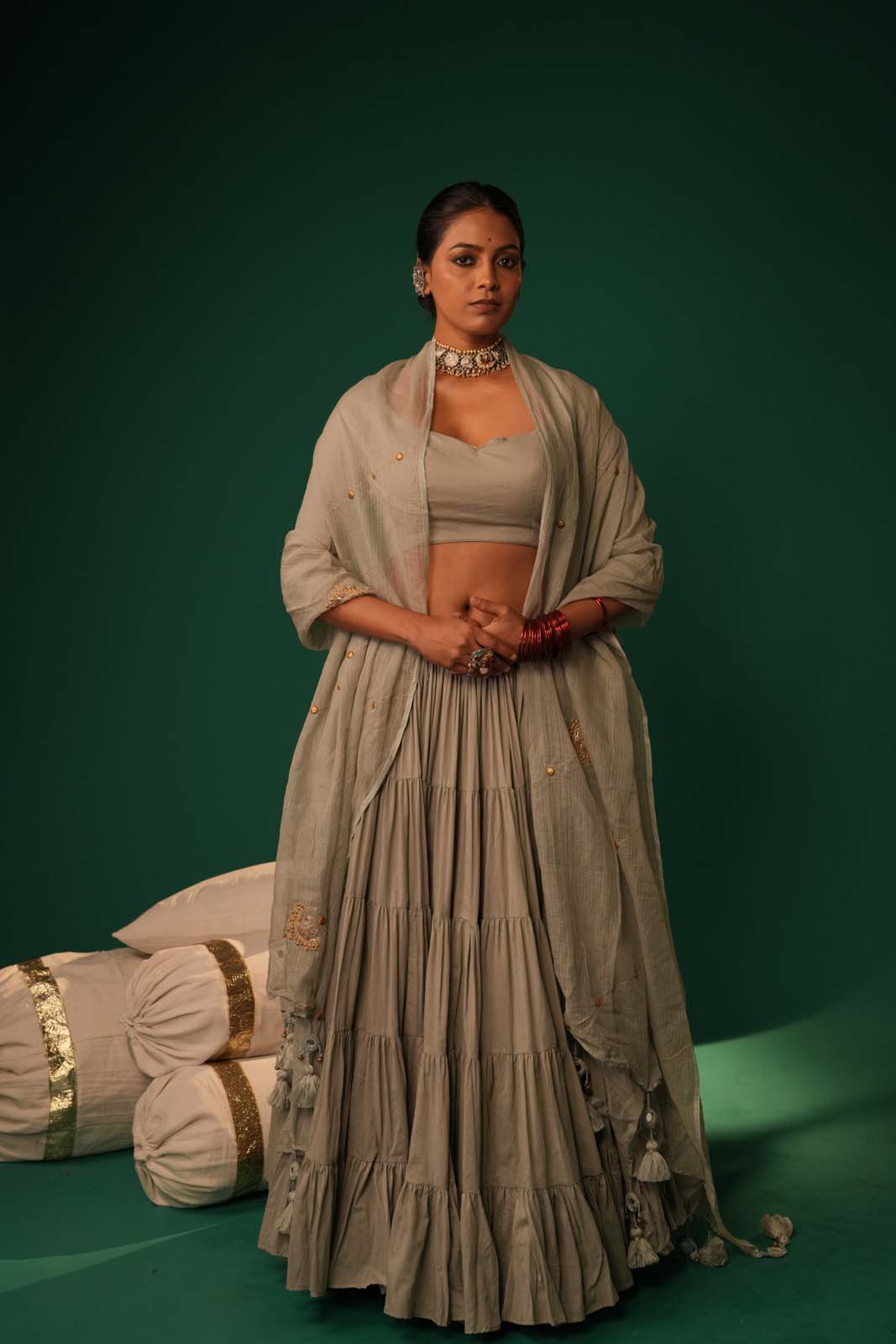 Mitti Mehka Lehenga Set