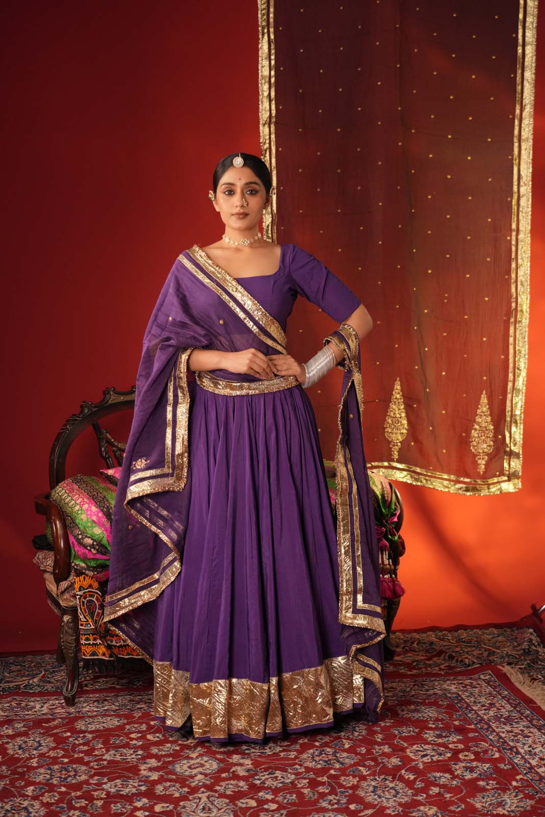 Neel Pushp Lehenga Set
