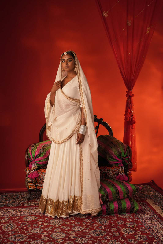 Chanderi Chaniya Choli