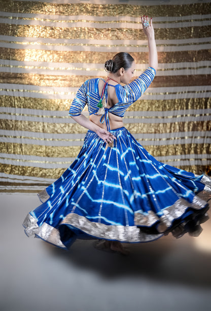 Modal Silk Leheriya Chaniya Choli