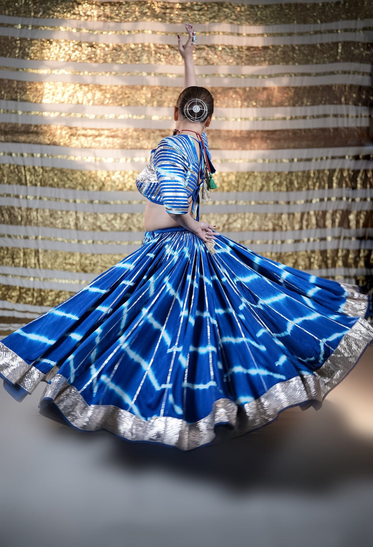 Modal Silk Leheriya Chaniya Choli