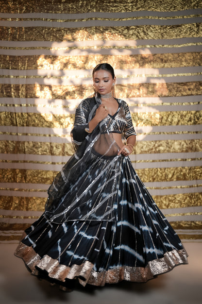 Modal Silk Leheriya Chaniya Choli