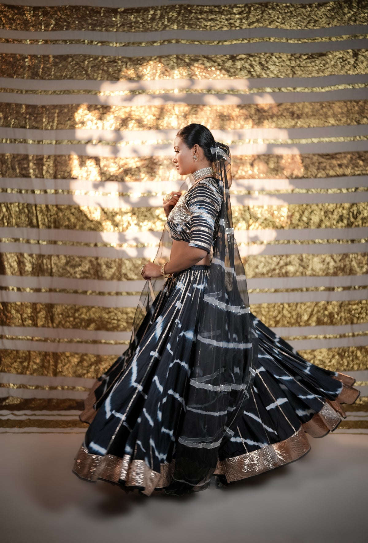 Modal Silk Leheriya Chaniya Choli
